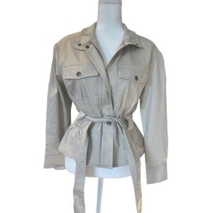 NWT Banana Republic Belted Linen Jacket